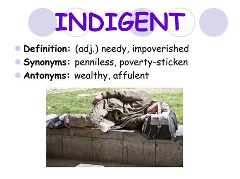 indigent meaning.